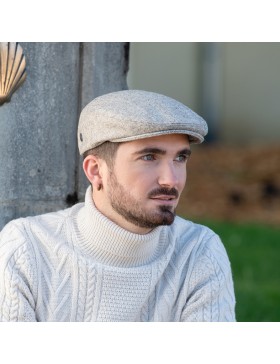 casquette homme en laine noir homme